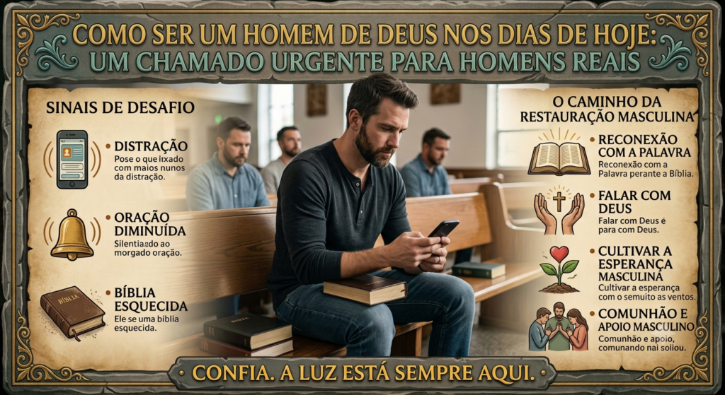 Como Ser um Homem de Deus nos Dias de Hoje: Um Chamado Urgente para Homens Reais